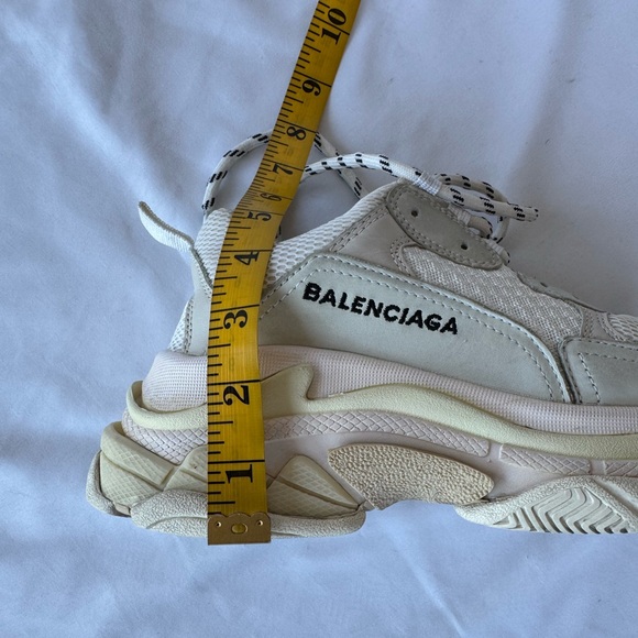 Sneakers White Chunky Women’s Triple S Size 37 - Picture 13 of 13